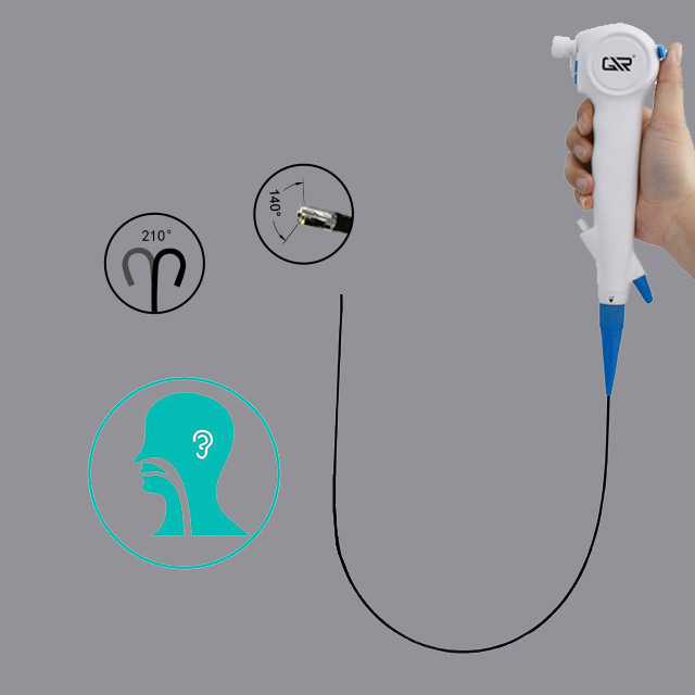 2.8-5.8mm High-Res Rhinolaryngoscope for ENT Exams