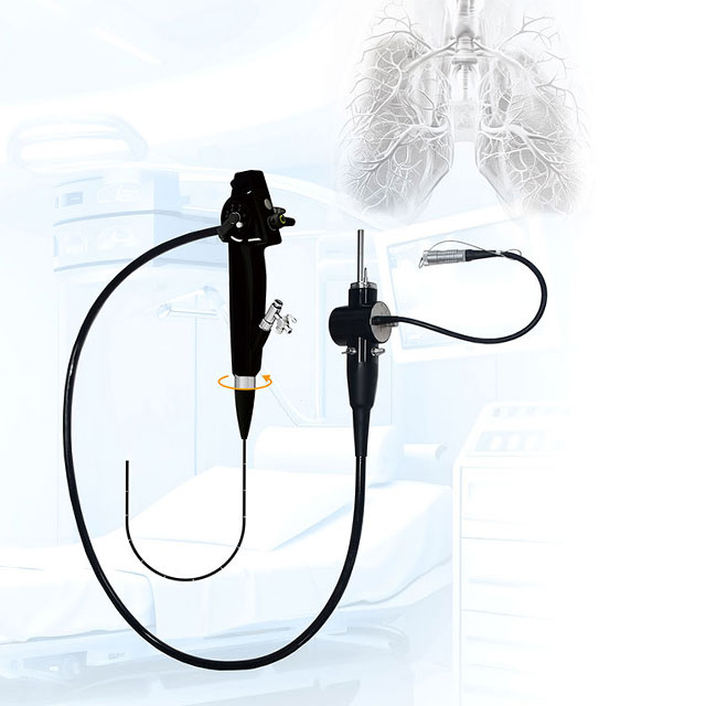 Flexible Electronic Bronchoscope ≥520,000 Pixels for Respiratory Endoscopy Examination